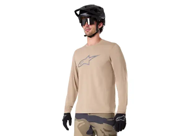 Alpinestars A-Dura Astar pánsky dres dlhý rukáv Light Brown