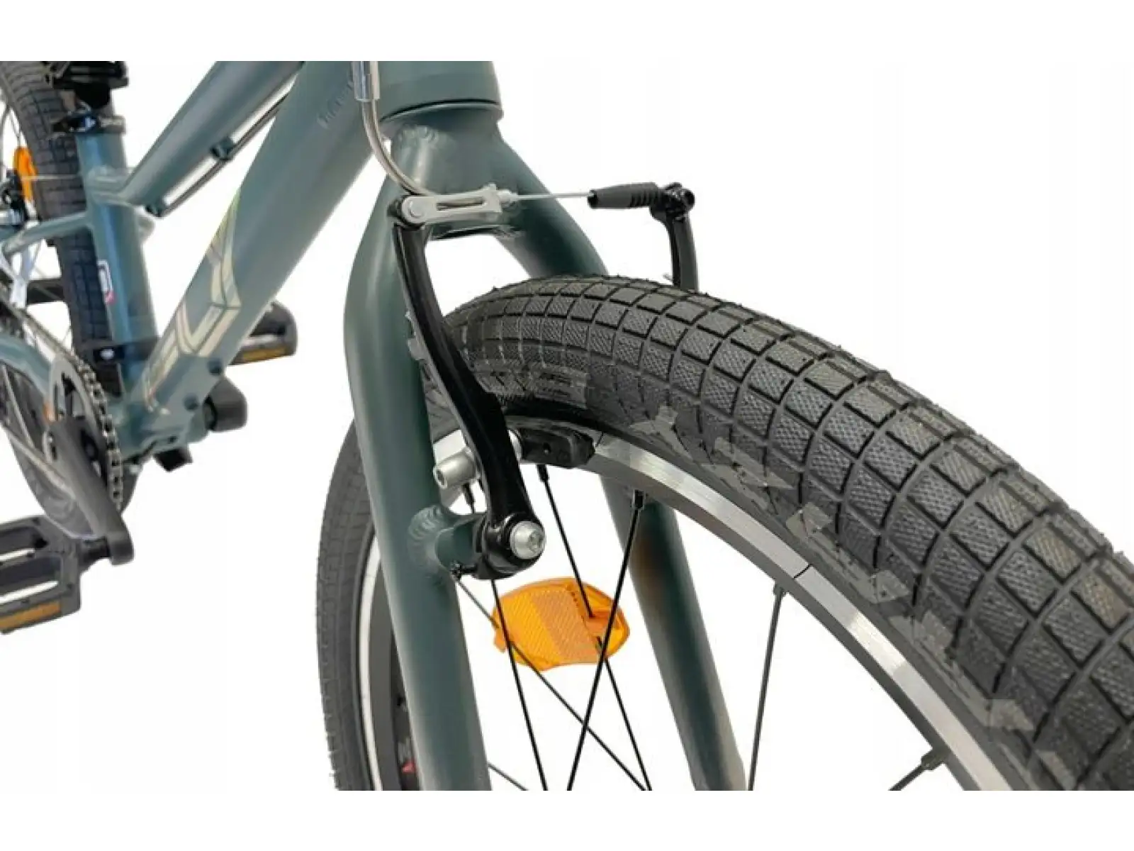Superior F.L.Y. 20 VB detský horský bicykel Matte Trooper Green