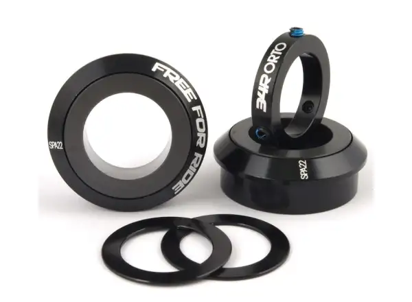 34R Orto Spa BMX stredová zmes 22 mm čierna