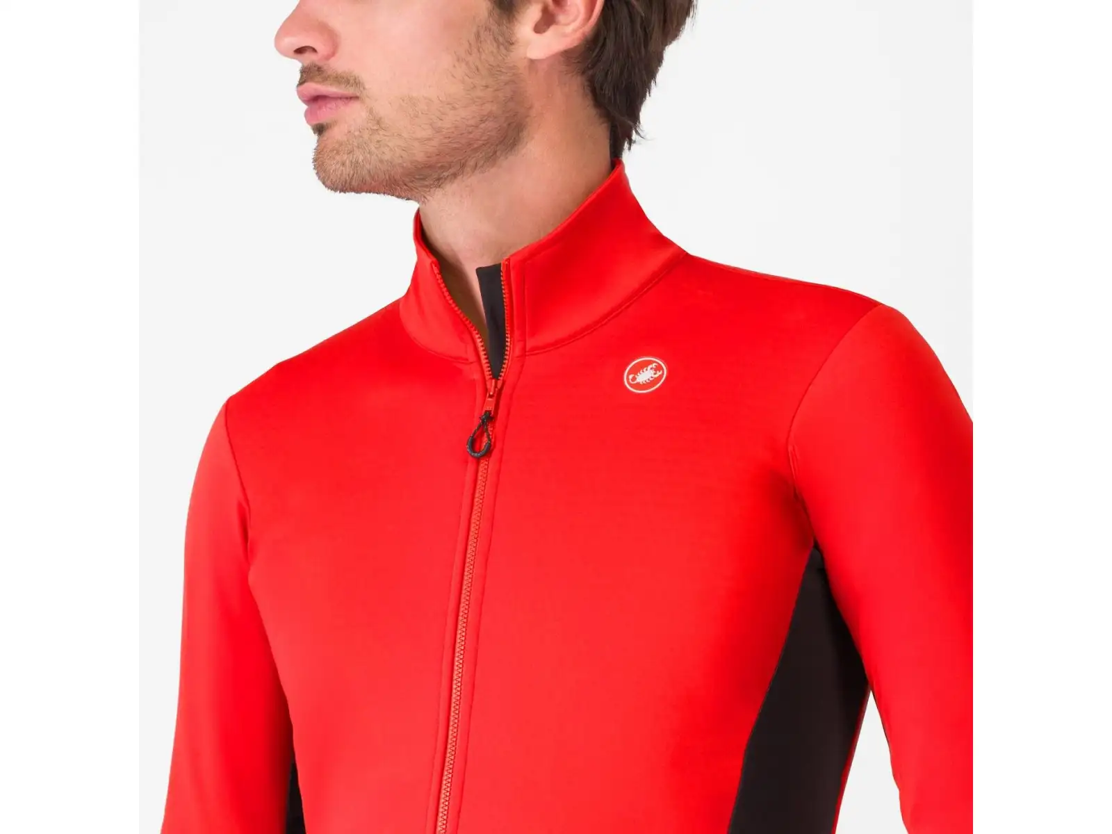 Castelli Entrata 2 Jacket pánska bunda Red/Black