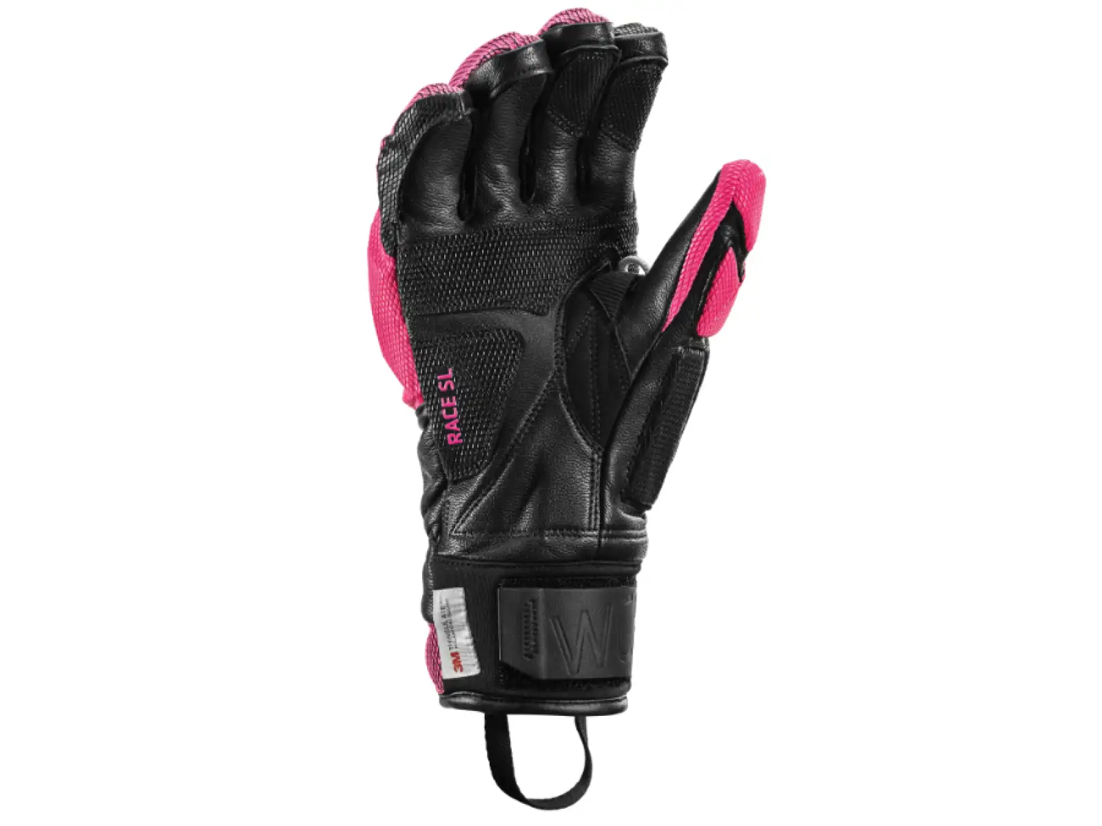 Leki WCR Venom SL 3D dámske závodné rukavice Black-Pink