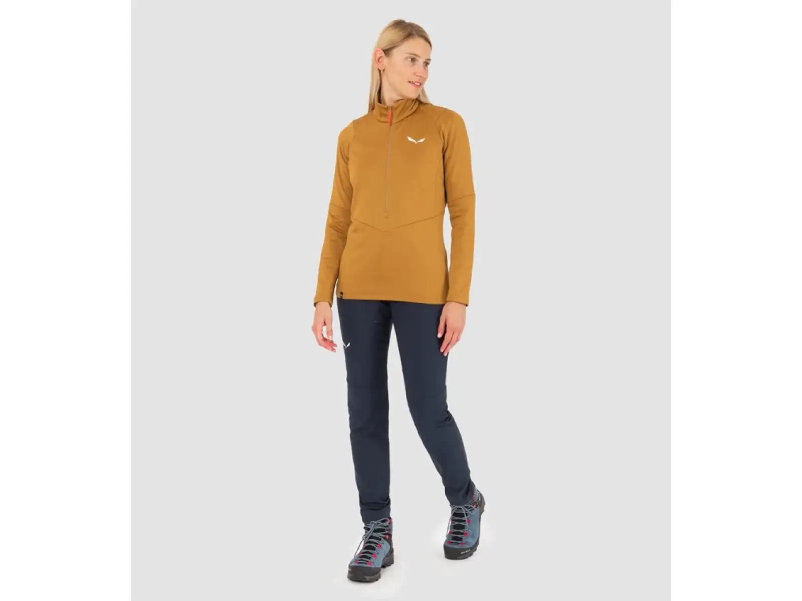 Salewa Puez Dolomitic 2 Durastretch Regular dámske nohavice Navy Blazer