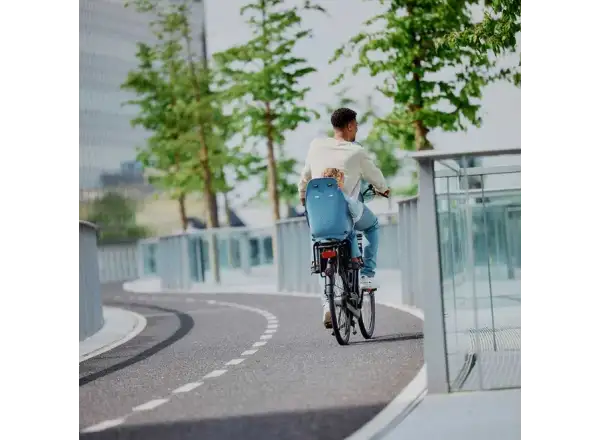 Urban Iki Ta-ke zadná sedačka na bicykel pre MIK nosiče Fuji Blue/Bincho Black