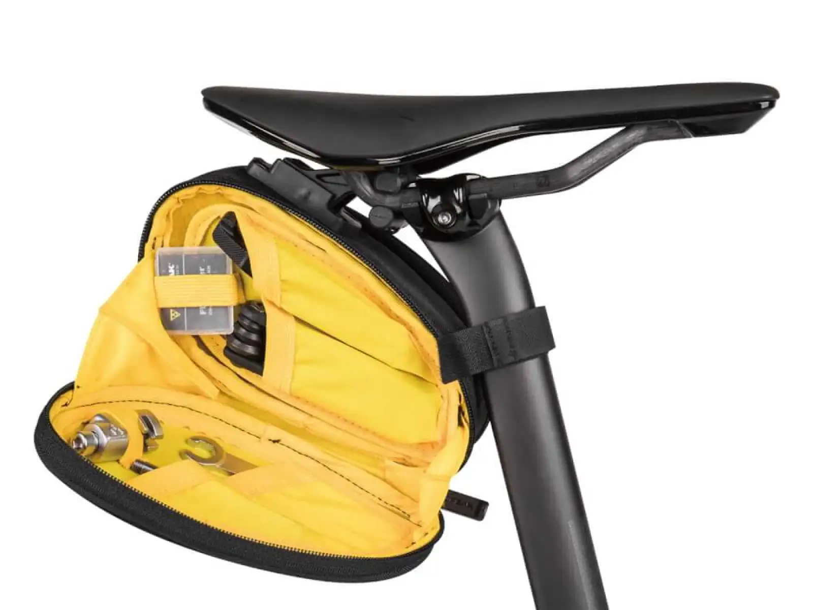 Topeak Sidekick STW Wedge Pack sedlová brašna 0,6 l čierna + náradie 13 funkcií