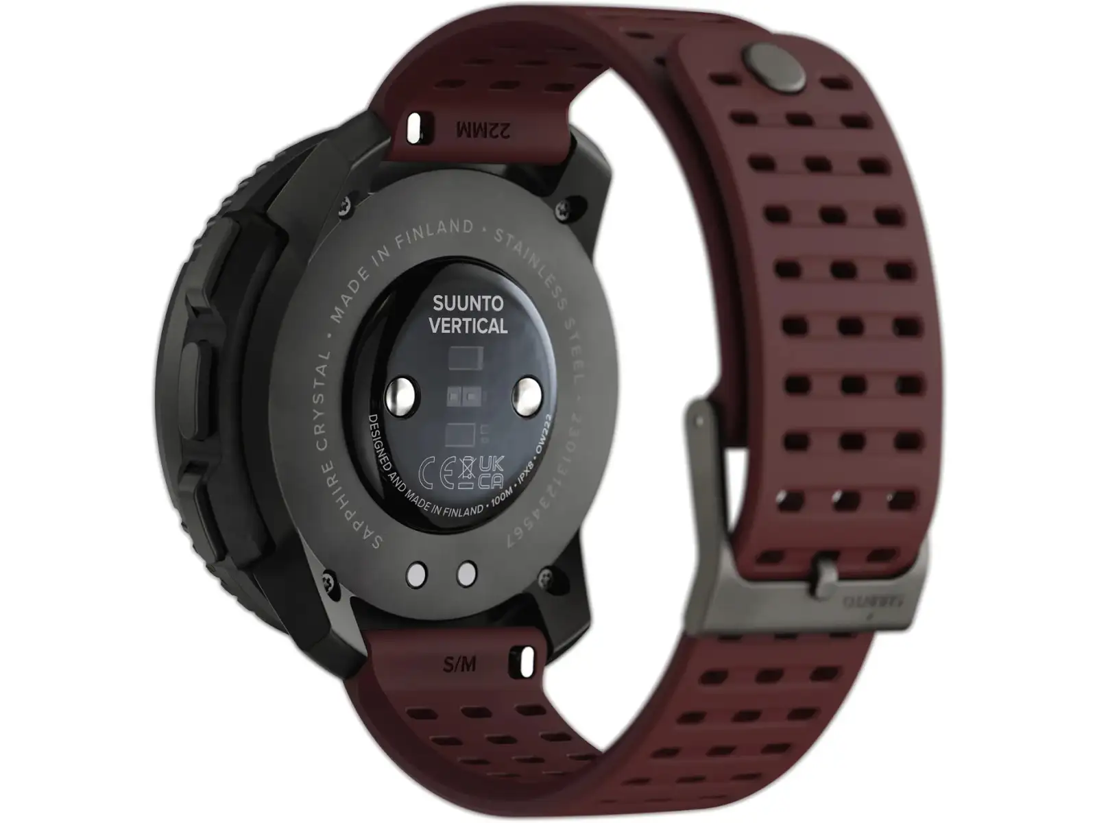 Suunto Vertical smartwatch Black Ruby