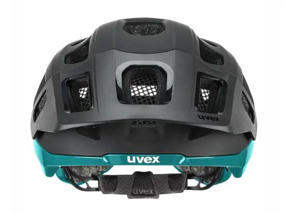 Uvex React MTB prilba Black/Teal Matt