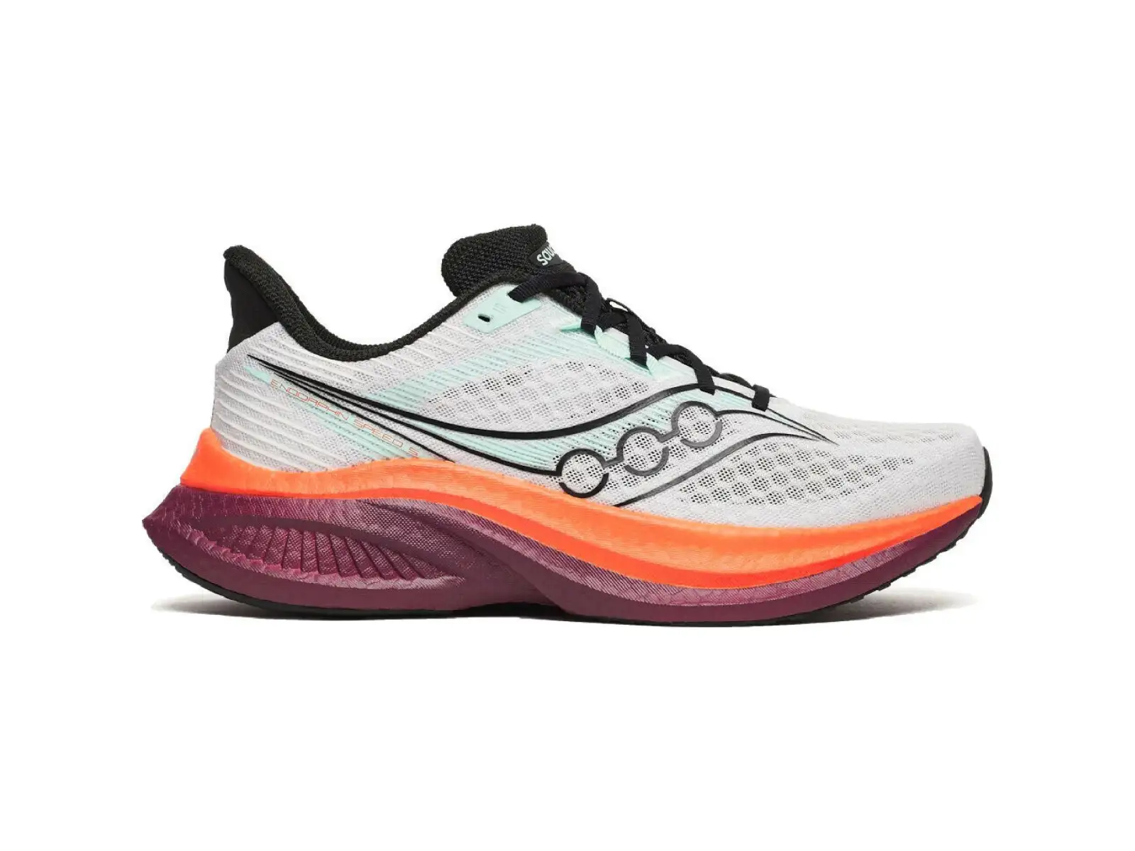 Saucony Endorphin Speed 5 pánska bežecká obuv White/Crimson