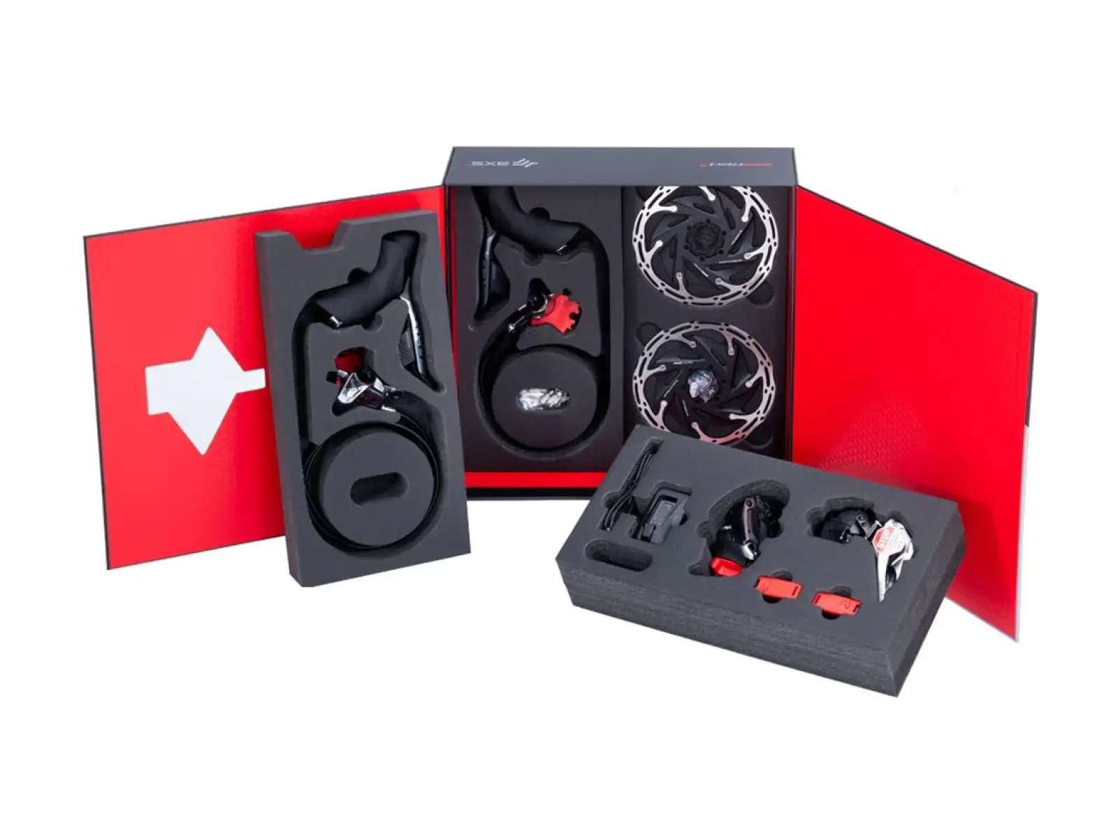 Sram Red eTap AXS HRD 2x12sp. cestná súprava - CL kotúče