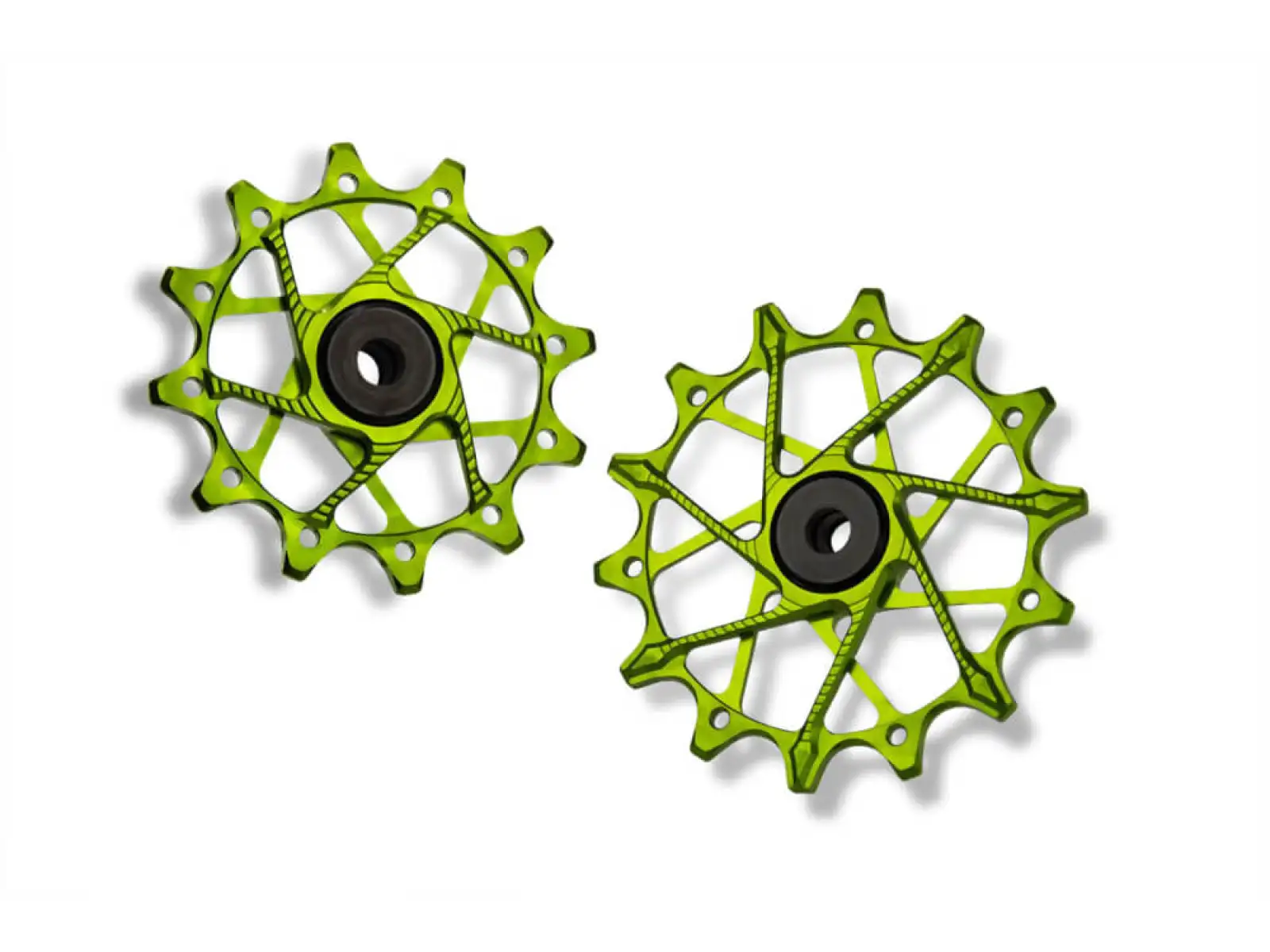 Kladky prehadzovača Garbaruk pre Sram 11/12 spd. 12+14T Green