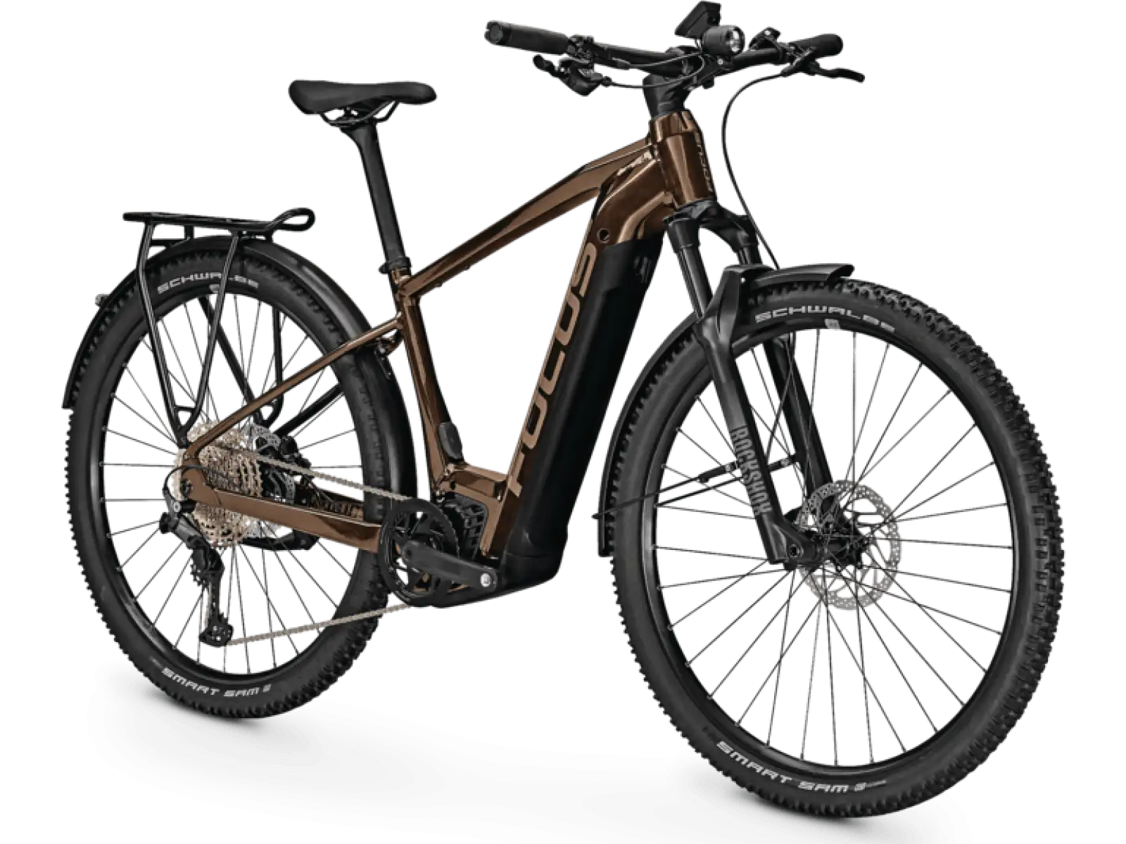 Focus Aventura2 6.8 DI 625 Wh horský elektrobicykel Goldbrown