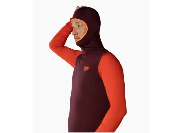 Dynafit Tigard Merino Hoody Pánske tričko s dlhým rukávom Blueberry