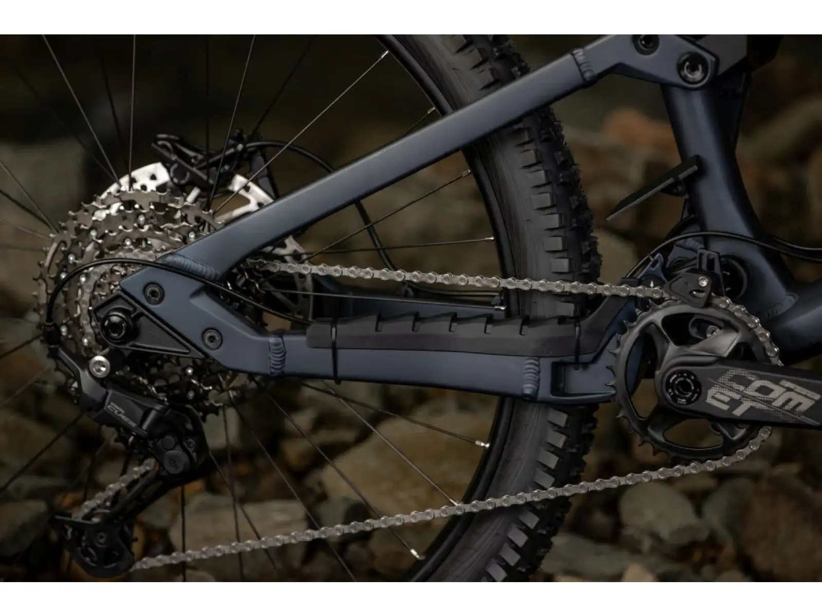 Rock Machine Whizz FS I 50 horský bicykel Matte Milionaire Blue