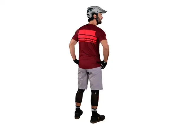 Troy Lee Designs Skyline Air SS Pánske tričko s krátkym rukávom Stacks Syrah