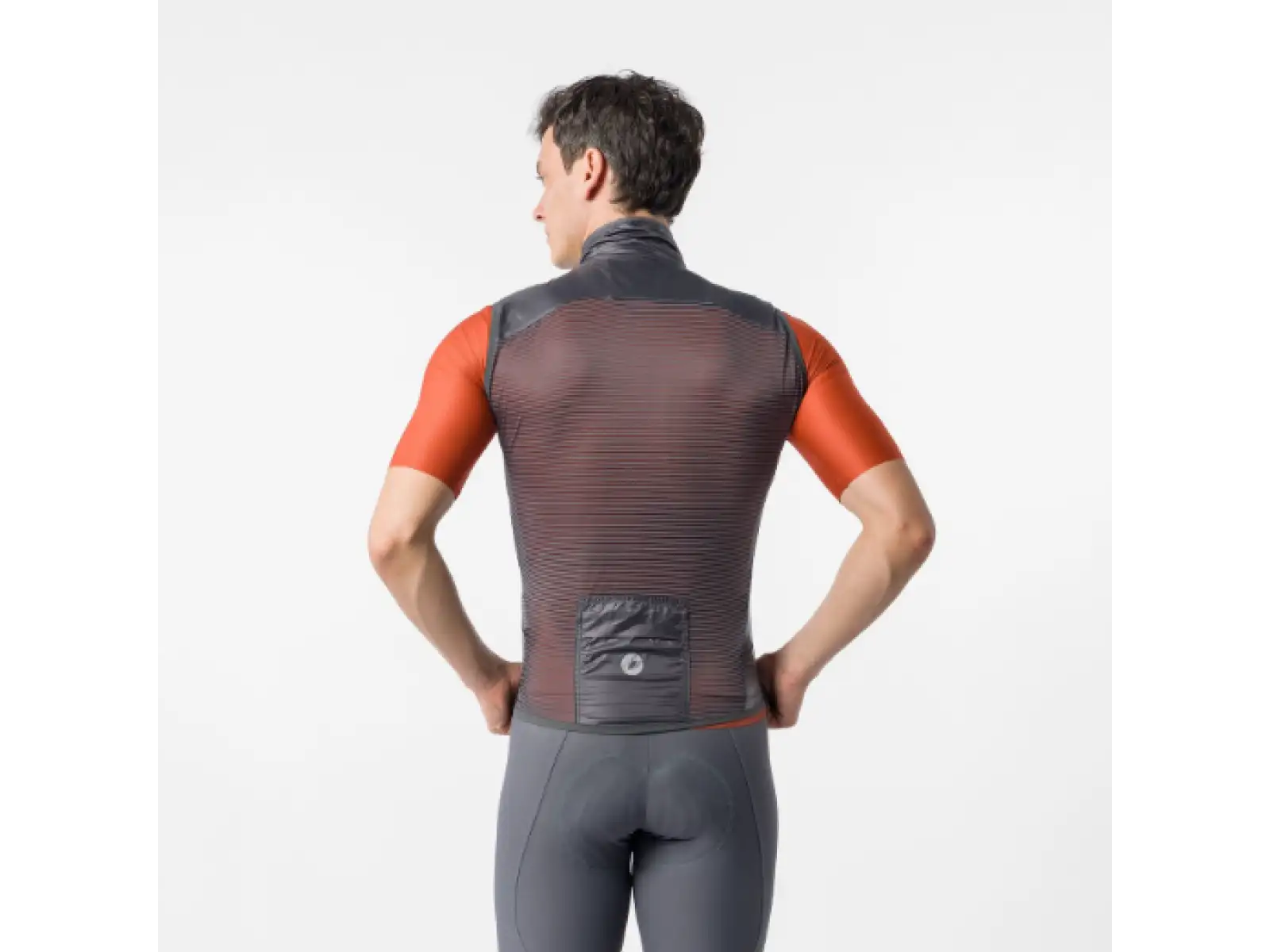 Castelli Aria 2 pánska vesta Dark Gray