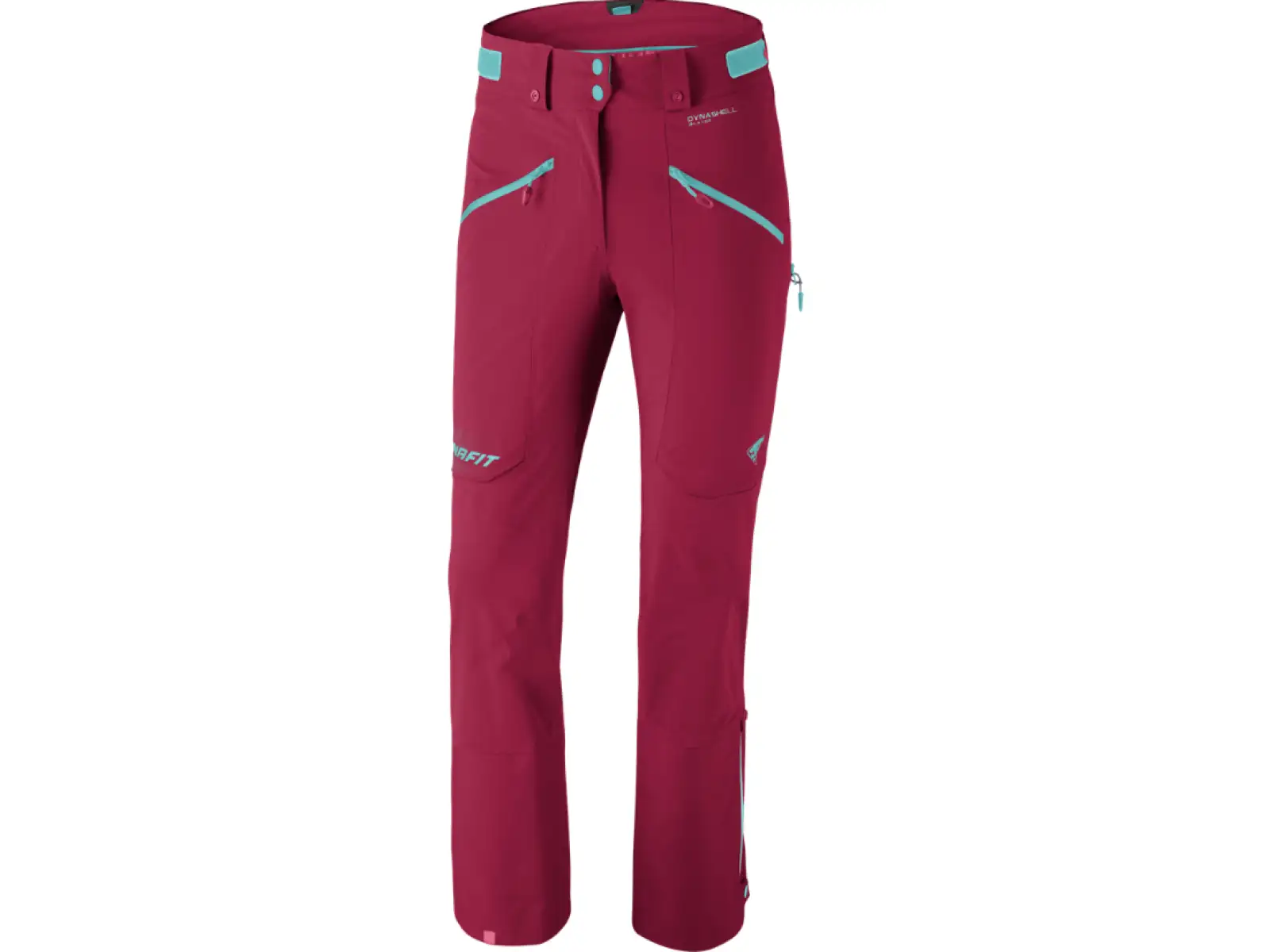 Dynafit Beast Hybrid Dámske hybridné nohavice Beet Red