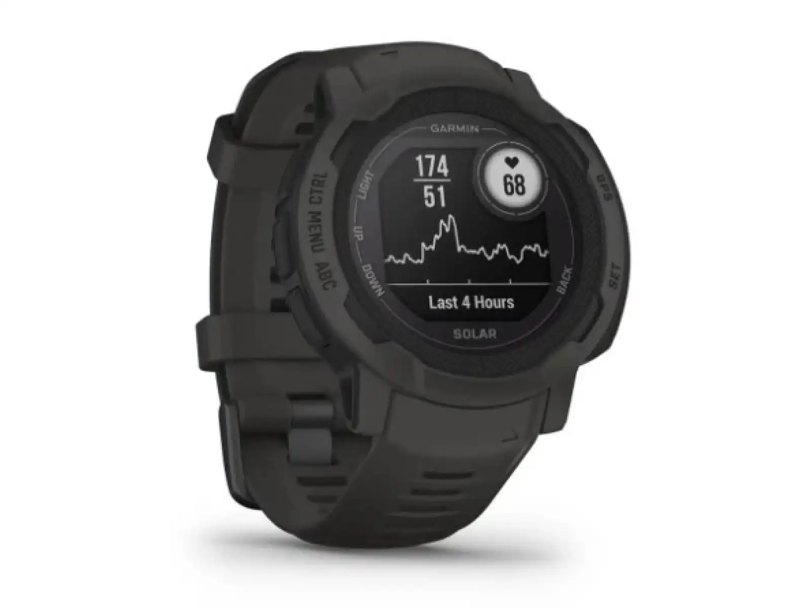 Garmin Instinct 2 Solar inteligentné hodinky Graphite