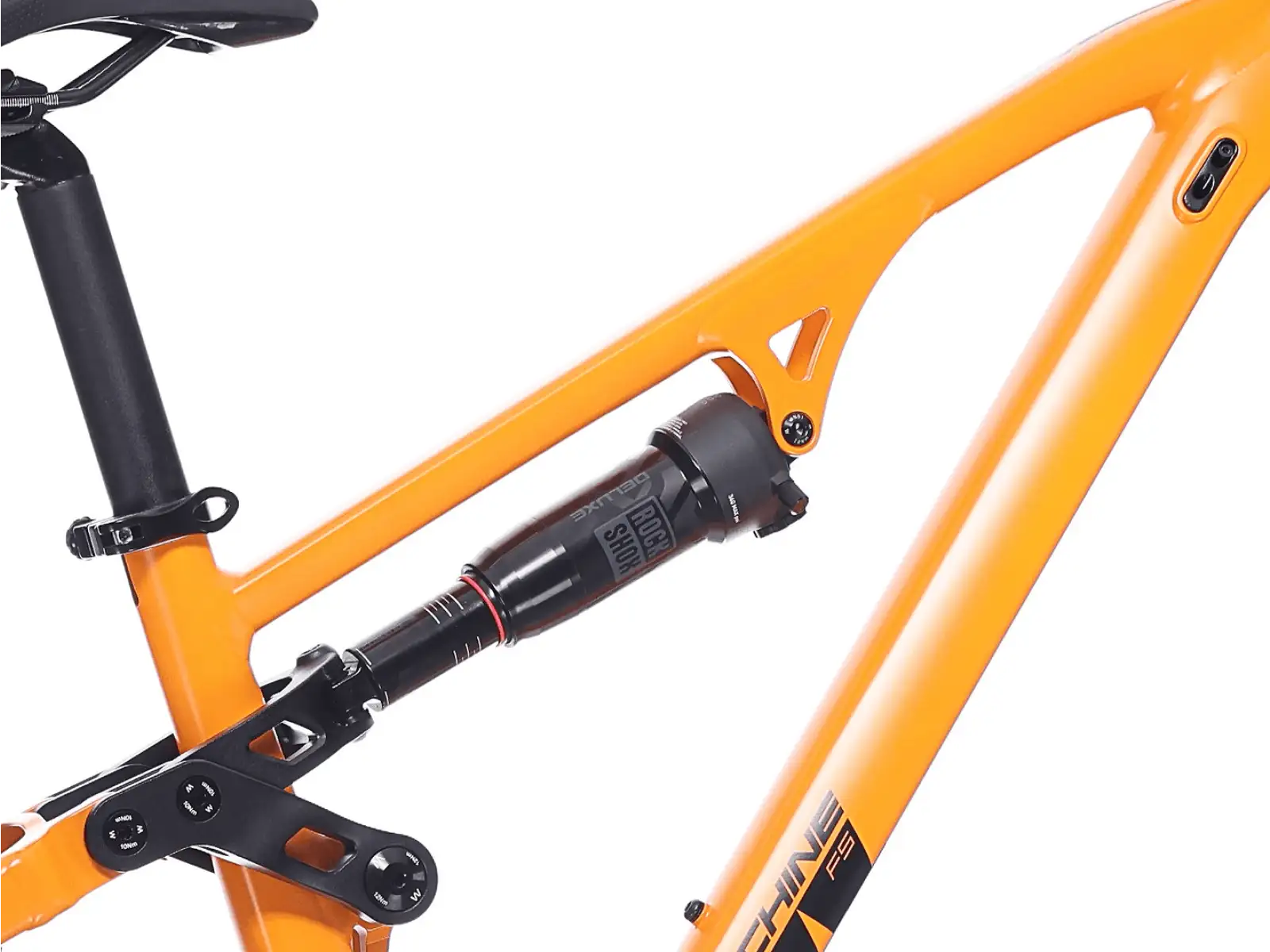 Rock Machine Blizz FS 30-27 horský bicykel Matte Lava Orange