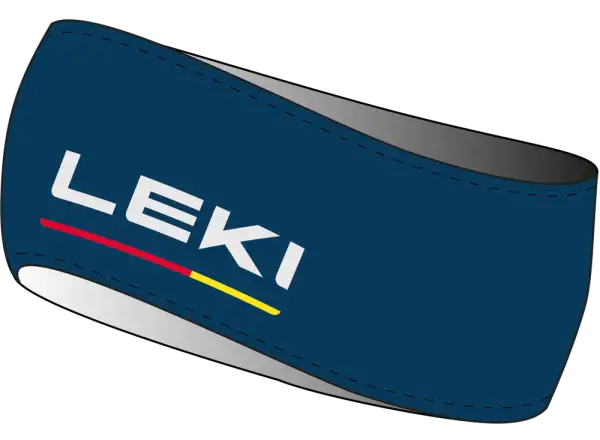 Leki 4-Season Headband čelenka True Navy Blue/White