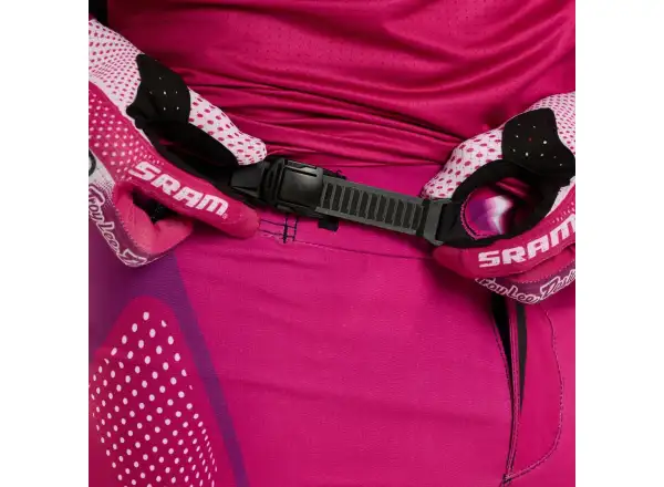 Troy Lee Designs x SRAM Sprint pánske nohavice Radioscape Fuchsia