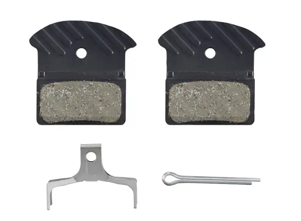 Shimano J05A-RF brzdové doštičky polymér+chladič