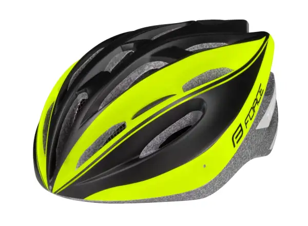 Force Tery cyklistická prilba čierna/fluo