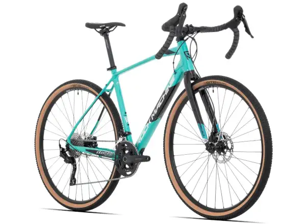 Rock Machine GravelRide 500 gloss light slate/black/silver gravel bicykel