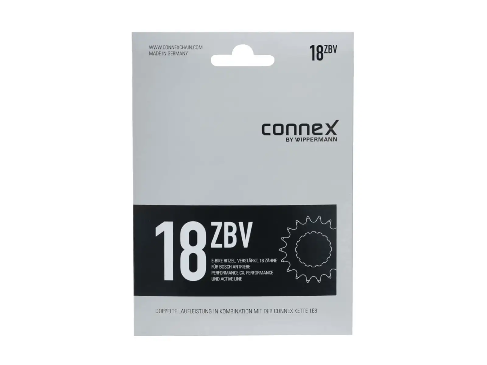 Connex pastorok elektropohonu pre Bosch singlespeed 18 z