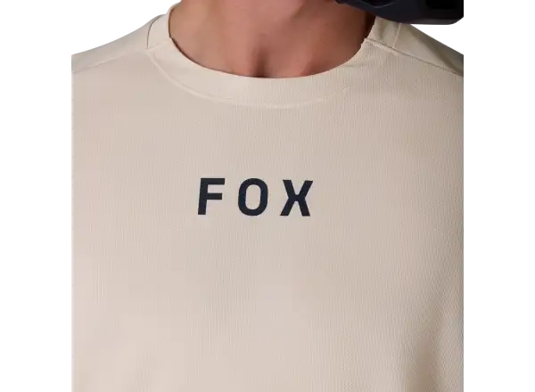 Fox Ranger pánsky dres krátky rukáv Wordmark Chalk