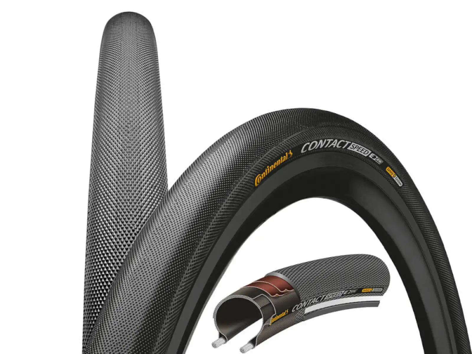 Continental Contact Speed E25 trekingový plášť drôt 37-622