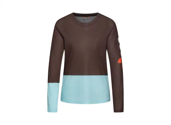 POC Motion Air dámsky dres dlhý rukáv Bronzite Brown/Lazurite Blue