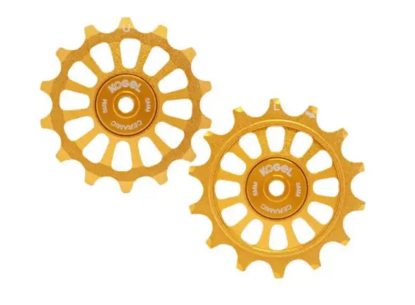 Kogel cestné kladky pre Shimano/Sram/Campagnolo 12/12 z. Gold