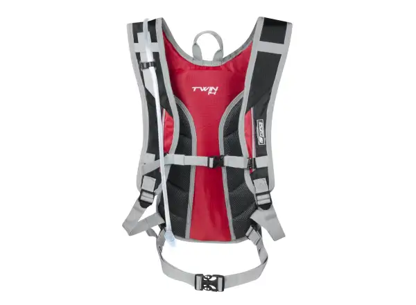 Batoh Force Twin Plus 14+2 l rezervoár čierna/červená