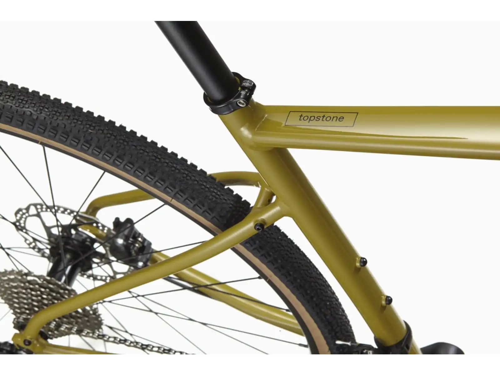 Cannondale Topstone 2 gravel bike Olive Green