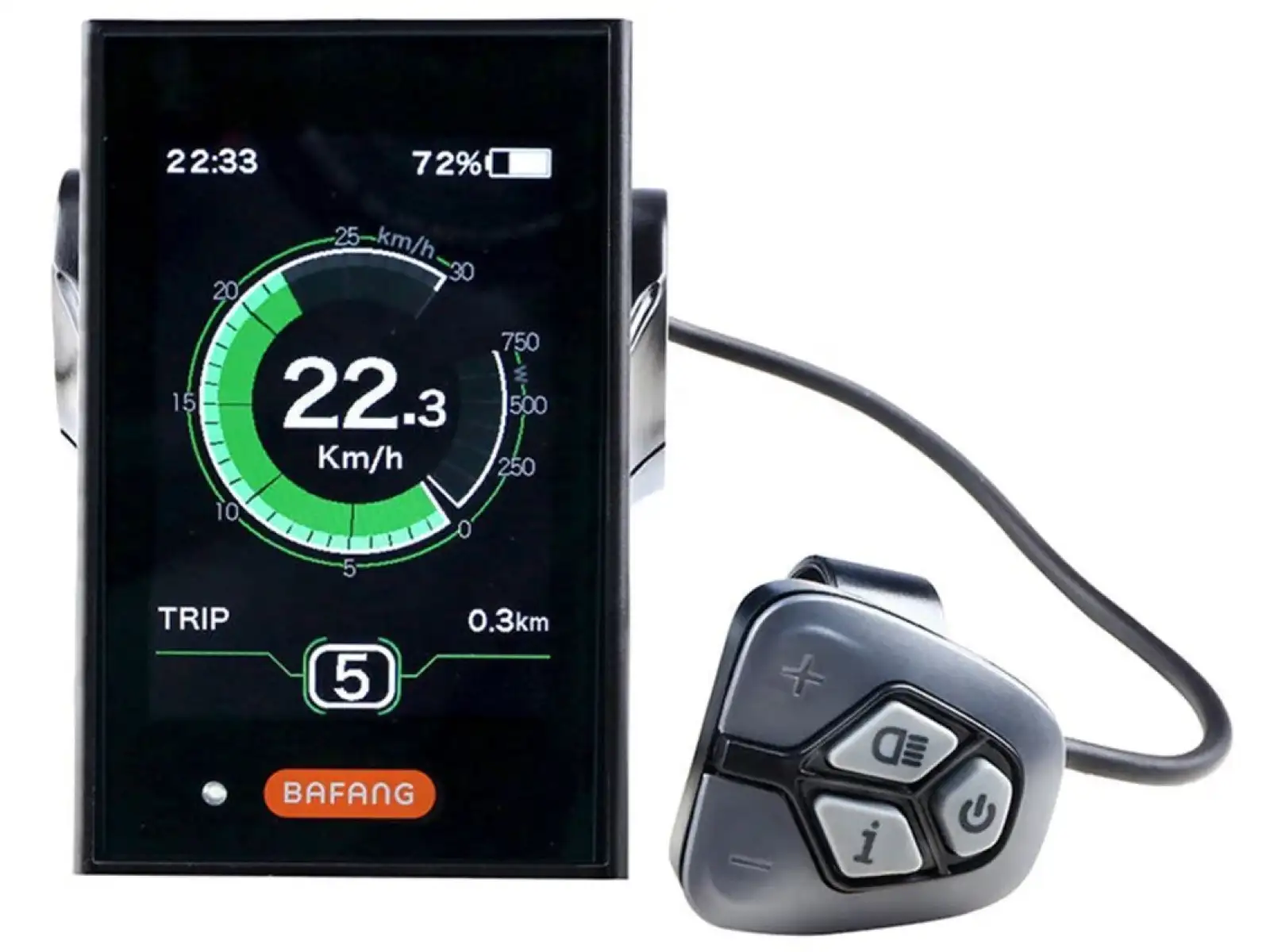 displej BAFANG LCD DP C18.CAN + ovládač