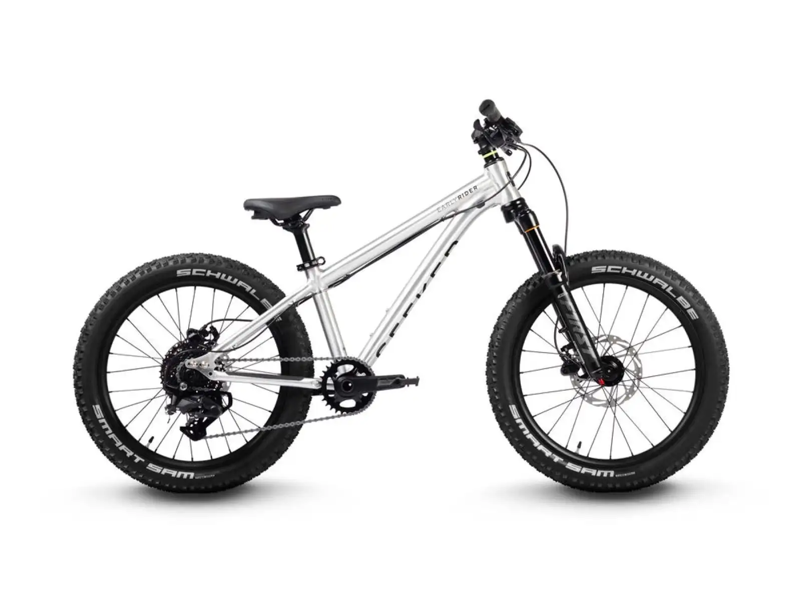 Early Rider Seeker X20 detský bicykel Brushed Aluminium 2025