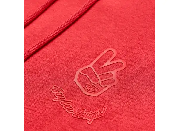 Troy Lee Designs Peace Out pánska mikina Scarlet