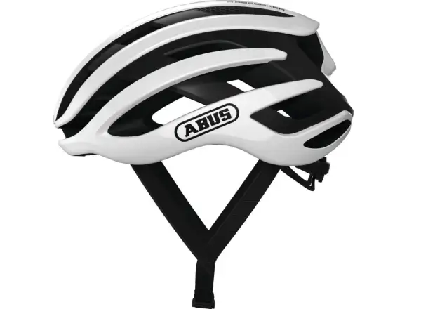 Abus AirBreaker cestná prilba Polar White Shiny