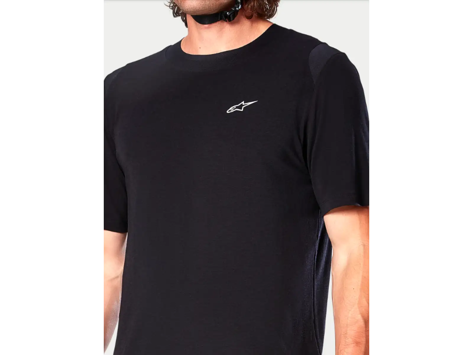 Alpinestars A-Dura Dri Wool pánsky dres krátky rukáv Black