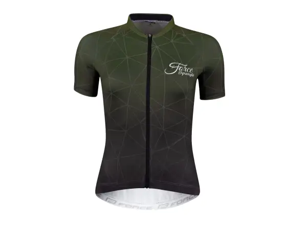 Force Spangle dámsky dres s krátkym rukávom army