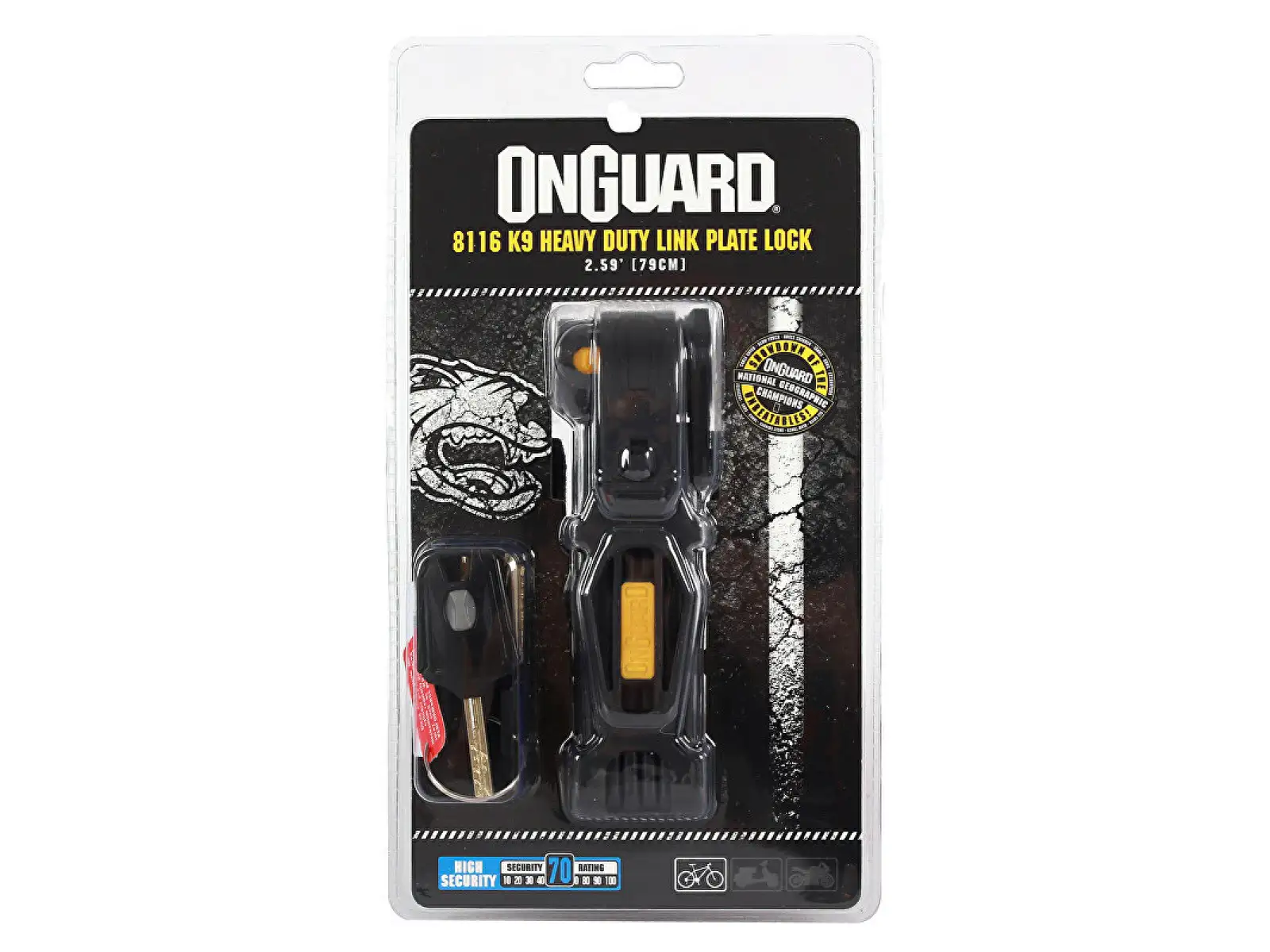 OnGuard K9 skladací zámok 690 mm