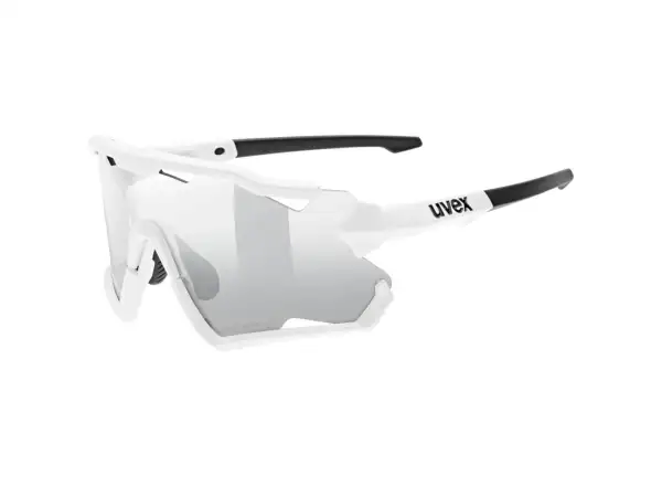 Uvex Sportstyle 228 Variomatic cyklistické okuliare White Mat/LTM. Silver