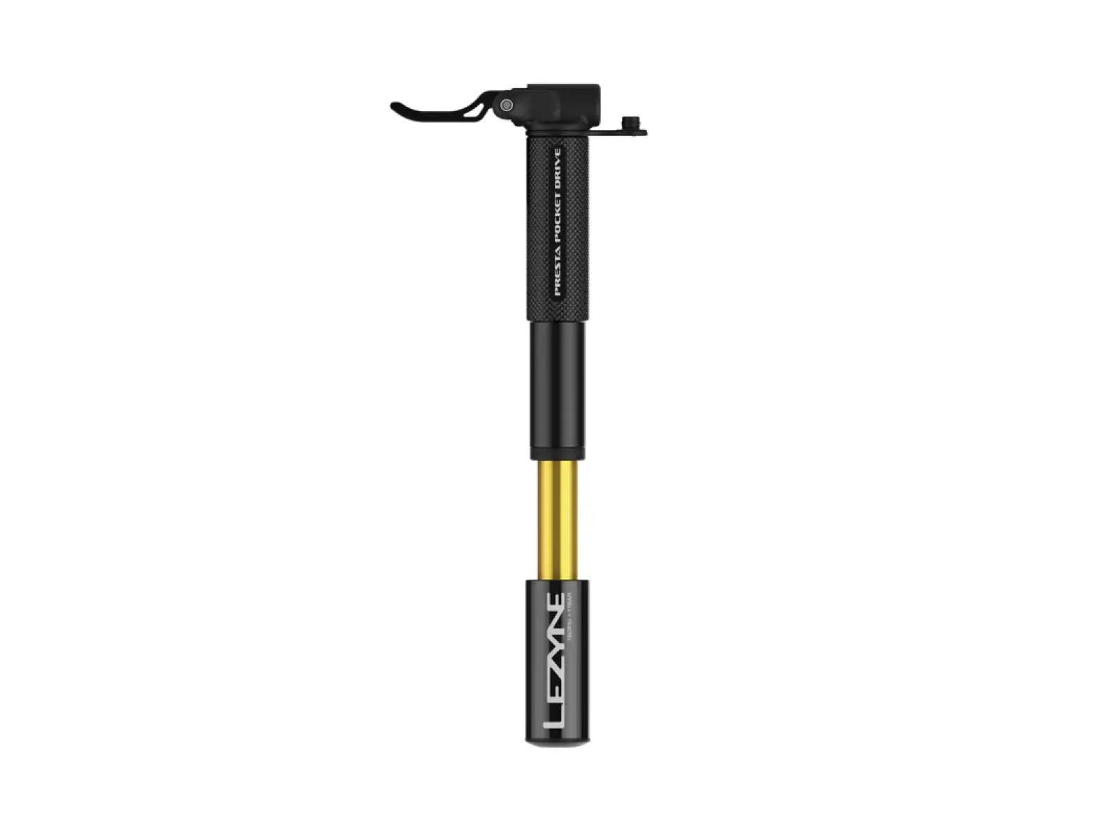 Lezyne Presta Pocket Drive pumpa Black/Gold
