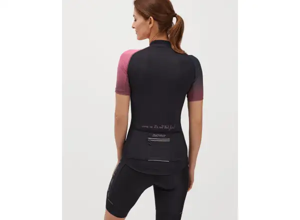 Silvini Mazzana dámsky dres krátky rukáv Black/Fuchsia