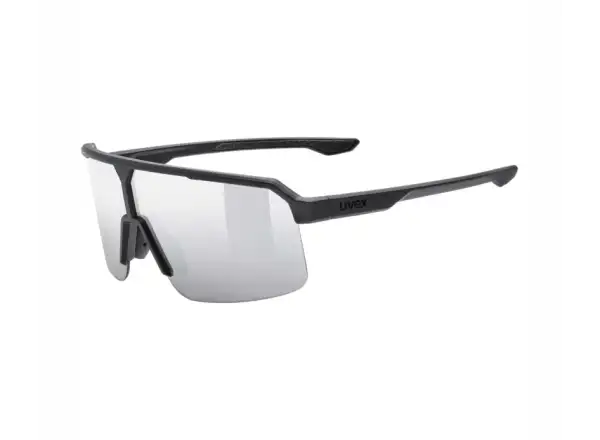 Uvex Ramp cyklistické okuliare Black matt/Mirror Silver
