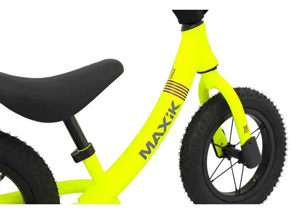 odrážadlo MAXÍK Evo Lite fluo žltá/fialová