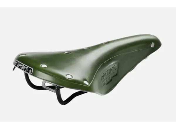 Brooks B17 Standard S kožené sedlo Apple Green - Nebalené