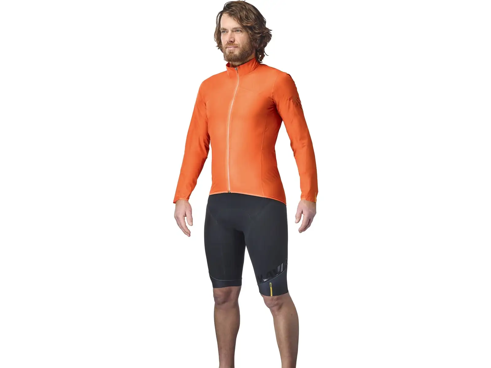 Mavic Cosmic H2O pánska bunda červená oranžová