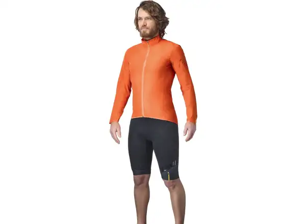 Mavic Cosmic H2O pánska bunda červená oranžová