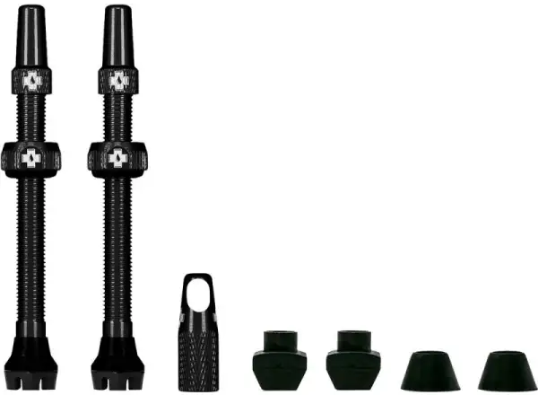 Muc-Off Tubeless Presta Valve KIT V2 bezdušový ventil 2 ks čierna