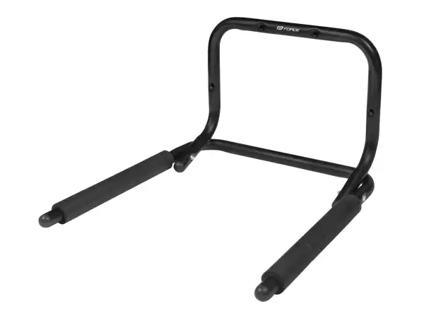 Force držiak bicykla na stenu pod rám sklopný čierna